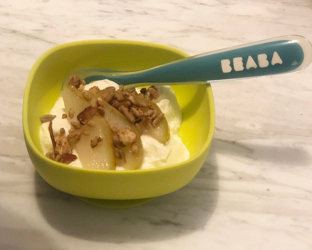 Steamed Pear Breakfast Yoghurt Recipe