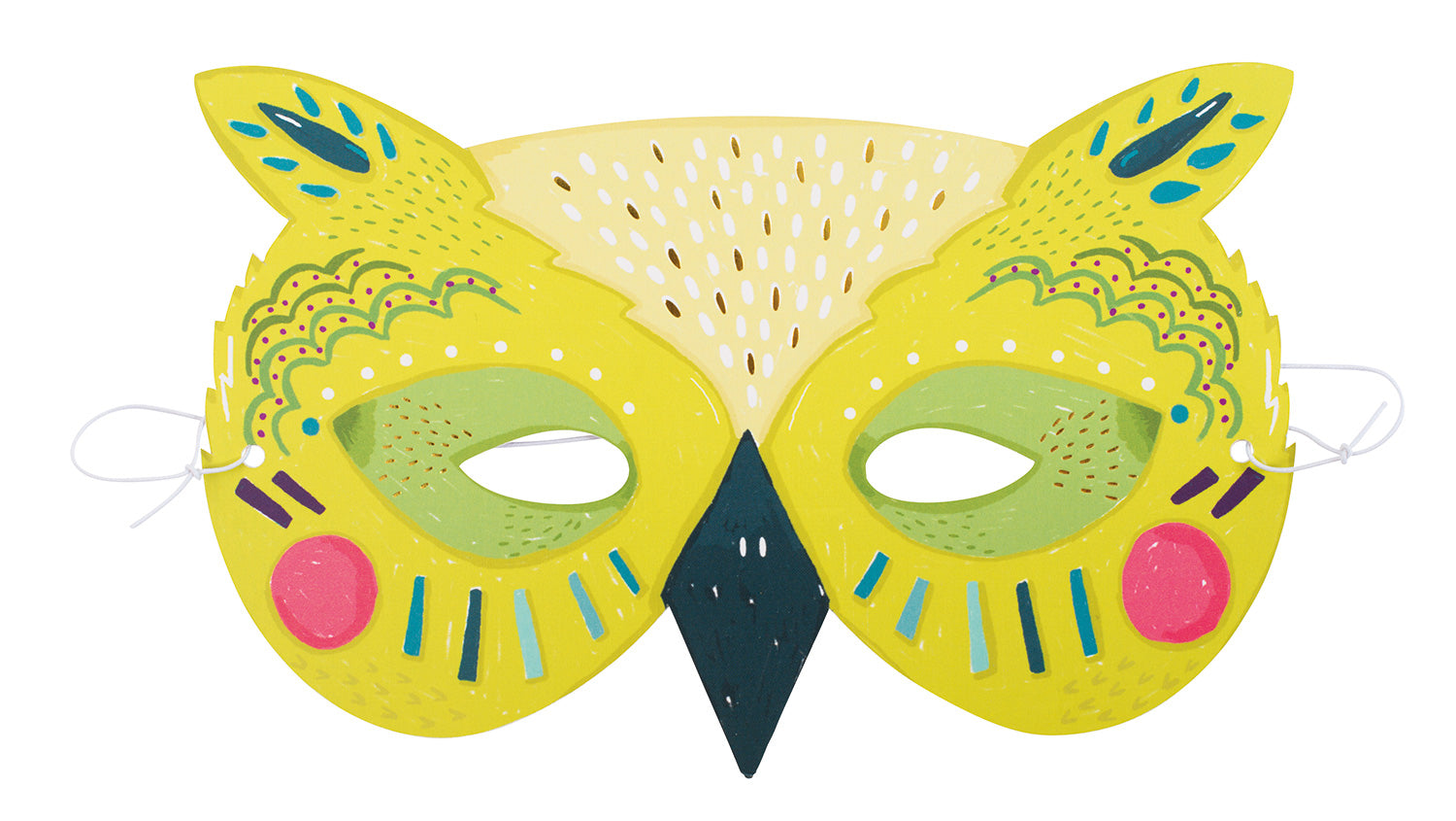 Moulin Roty Set of 6 cardboard masks for boys