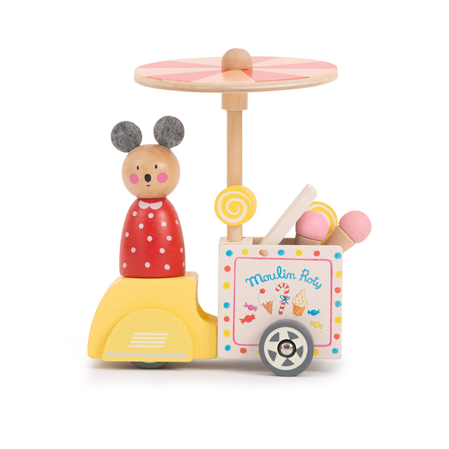 La Grande Famille Wooden Ice cream delivery tricycle