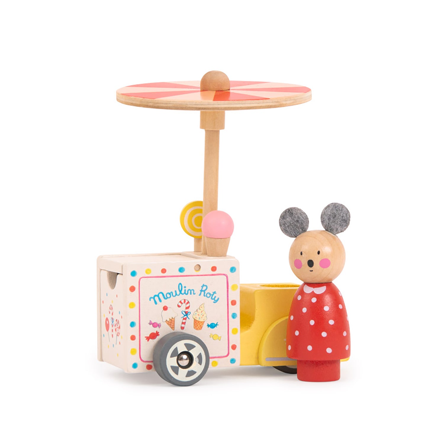 La Grande Famille Wooden Ice cream delivery tricycle