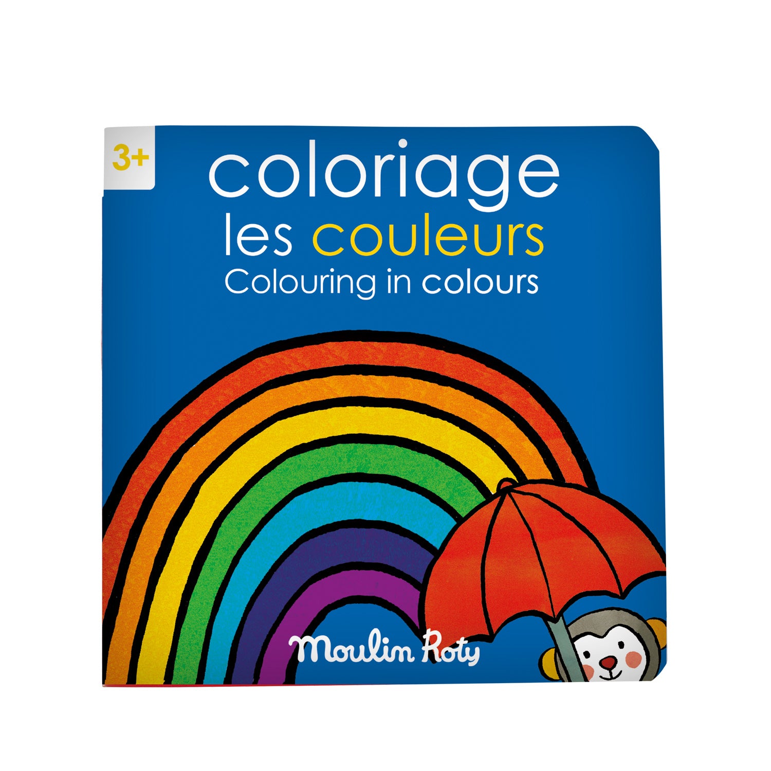 Popipop Les Couleurs Colours Colouring Book