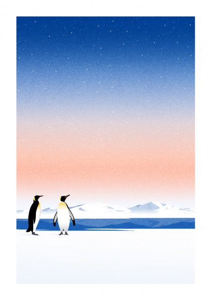Antarctique Art Print