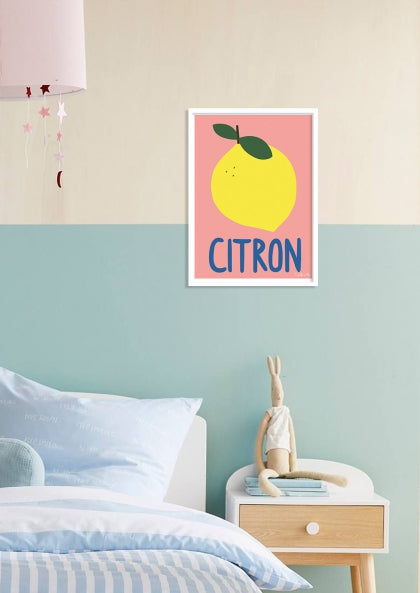 Citron Art Print