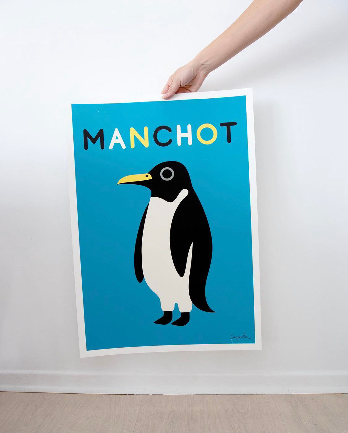 Manchot Art Print