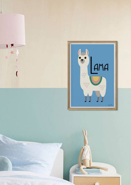 Lama Art Print