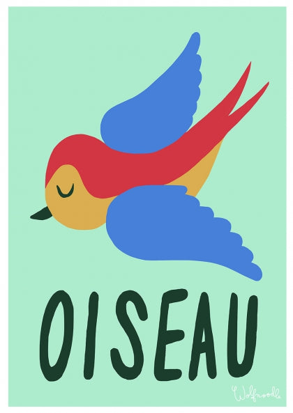 Oiseau Art Print
