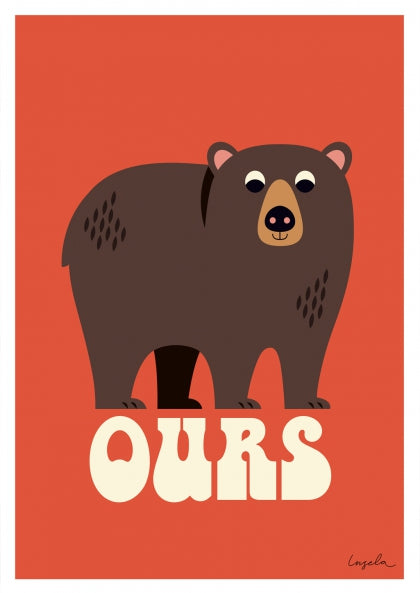 Ours Art Print