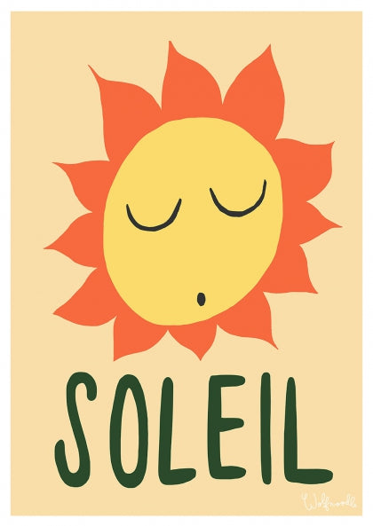 Soleil Art Print